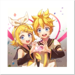 Kagamine Twins Posters and Art